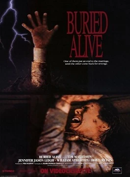Buried Alive 1990 TV Film Cover