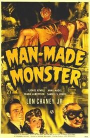 Man-Made Monster poster