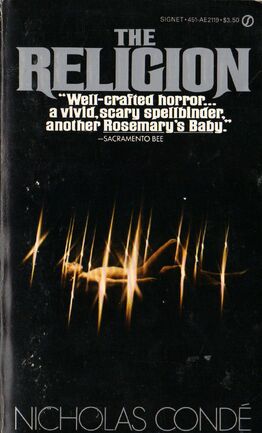 The Religion nicholas conde 1982 Signet pbk.jpg