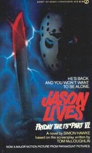 Friday the 13th Part VI - Jason Lives novel cover