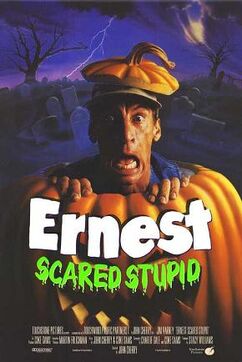 Ernest Scared Stupid poster