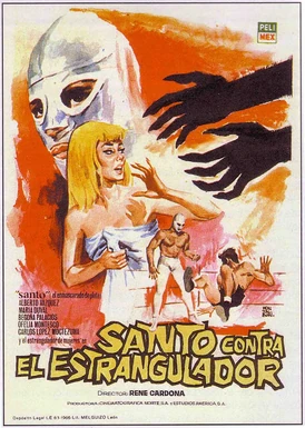 Santo vs the strangler poster 01