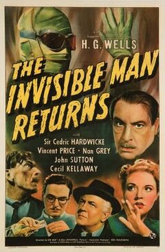 The Invisible Man Returns poster