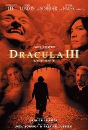 Dracula III poster
