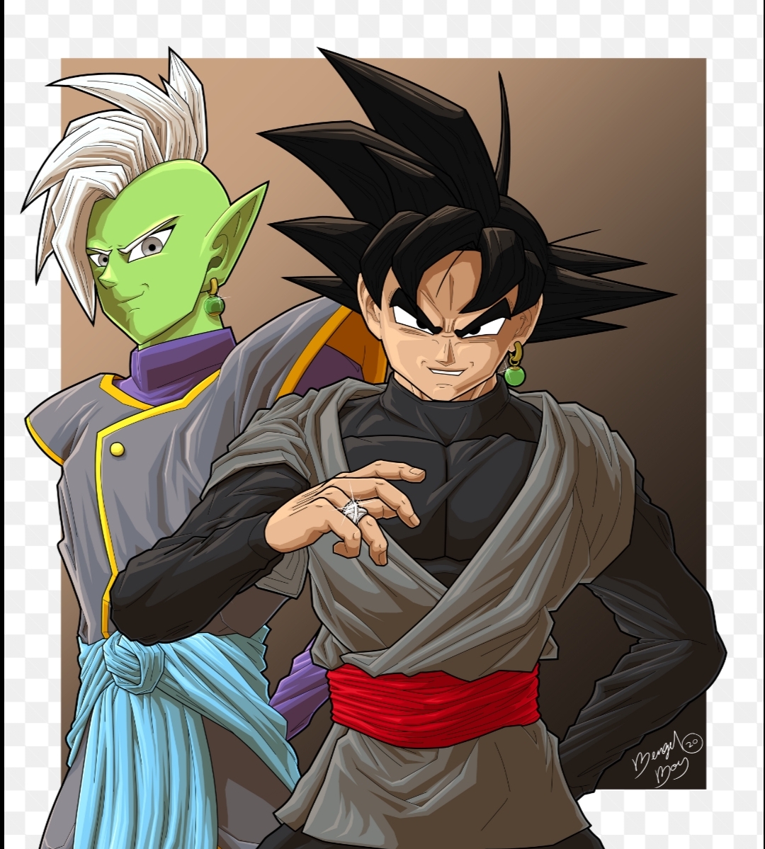 ➡]Zamasu e Goku Black