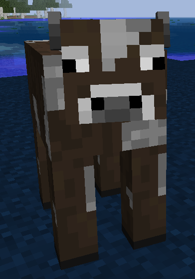 minecraft zombie cow