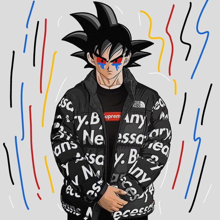 Supreme Goku Dragon Ball Z T-Shirt — DBZ Store