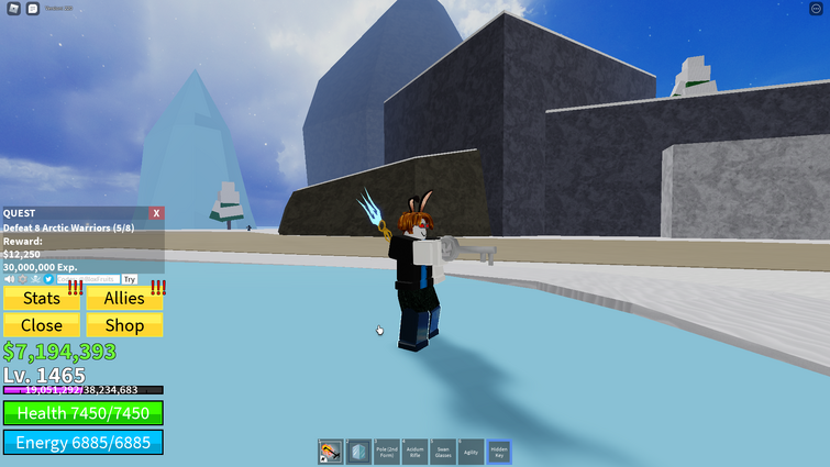 tf I just got a hidden key from ice admiral and got another one from an npc