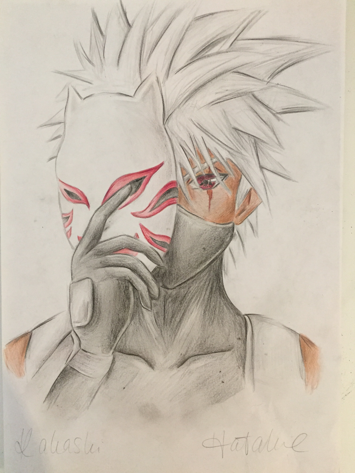 kakashi hatake drawing