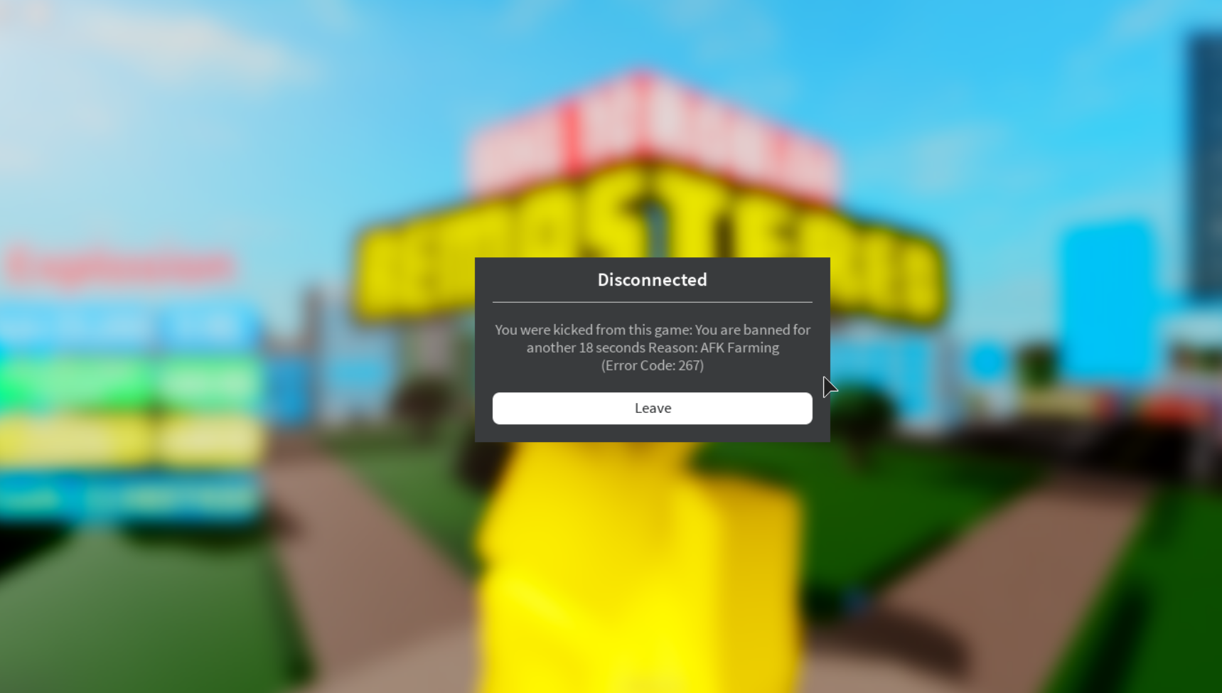 My 3 Day Ban Timer Keeps Restarting Fandom - what is afk in roblox