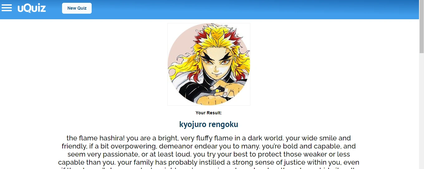 I took the hashira kin quiz | Fandom