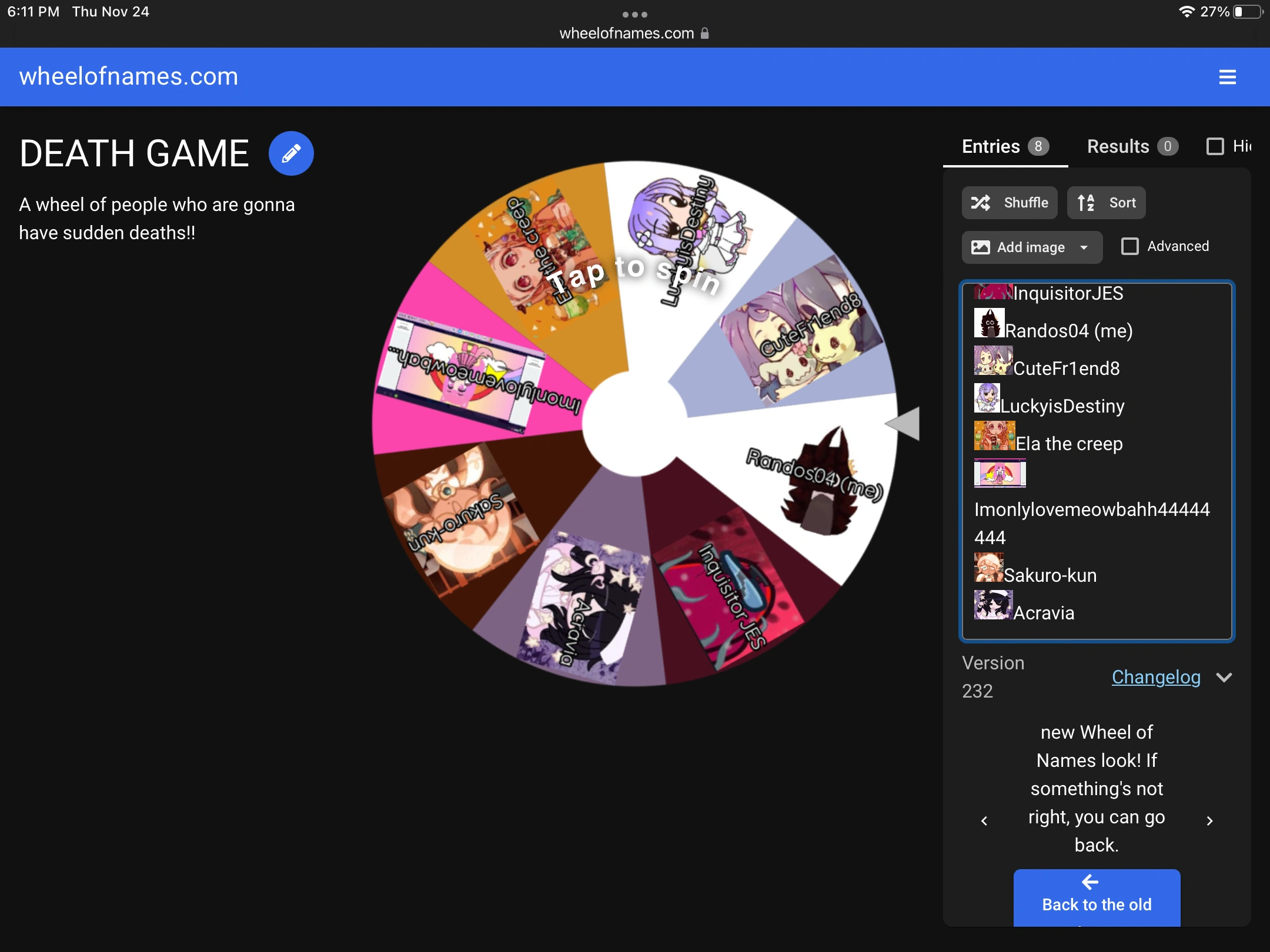 It’s starting!!!! Fandom