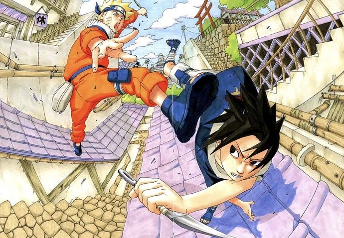 My favorite colored manga panel from Naruto. | Fandom
