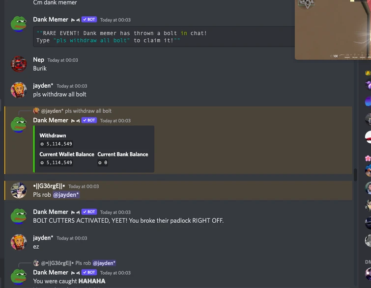 Discuss Everything About Dank Memer Wiki Fandom