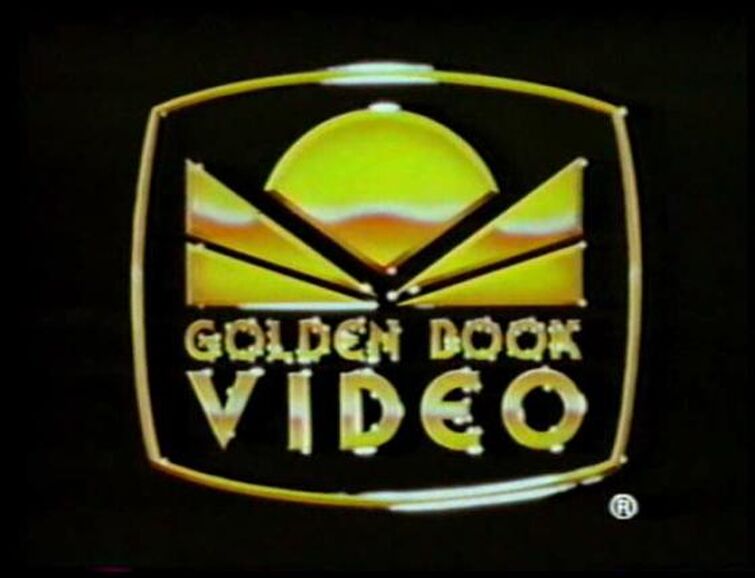 Video books. Golden book Video. Golden book Video logo. Book movie logo.