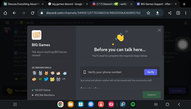How to Join Big Games Server on Discord