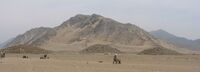 Caral principal pyramid from the air UNESCO site 1269 0001