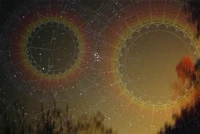 Depiction of the Size of TeraQuasars in the Night Sky