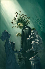 Medusa and Statues