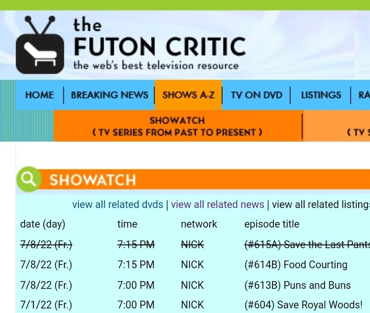 Ok so we have another schedule change again ? Fandom