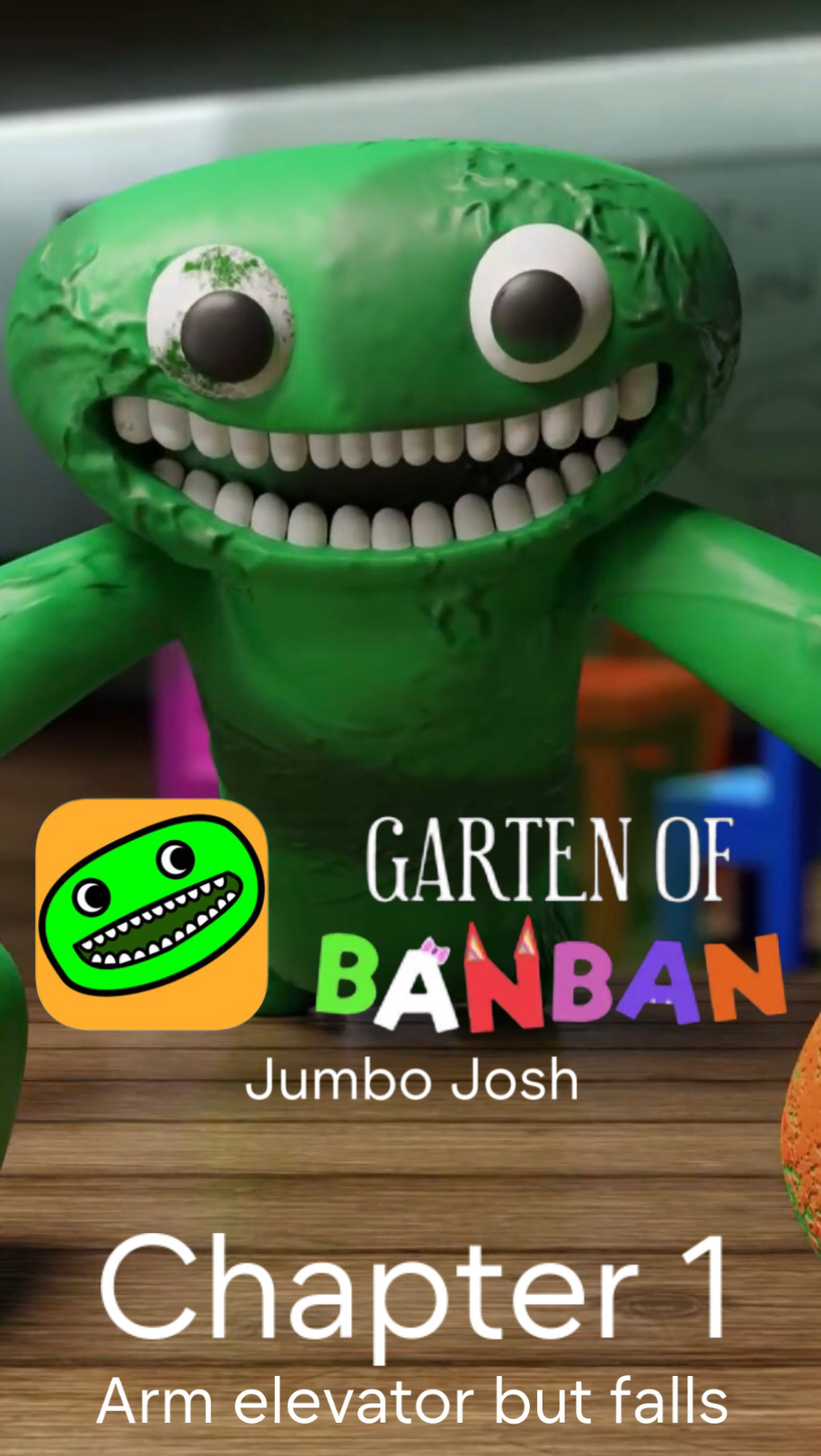 CONTROLANDO O JUMBO JOSH NO GARTEN OF BANBAN 2! #gartenofbanban2 #crec