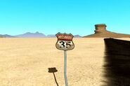 Sign.jpg (25 KB) The Highway 35 sign on Earth