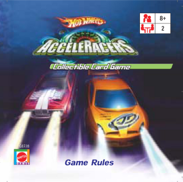 Hot wheels sale playing cards
