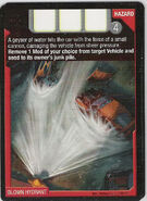 Another Hazard card: The Blown hydrant.