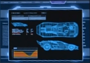 Spinebuster wireframe and status screen