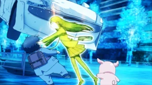 Kuroyukihime using "Physical Full Burst"