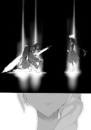 Crow swearing loyalty to Cosmos.