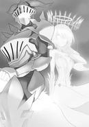 Cosmos sitting on Cavalier's Pegasus.