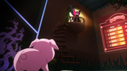 Kuroyukihime appearing before Haruyuki.