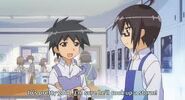 Kyōya and Io in cooking class.