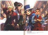 Обложка журнала «Аполло Джастис против Клавира Гэвина» Apollo Justice: Ace Attorney