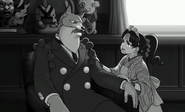 Florent L'Belle (disguised as Damian/the Amazing Nine-Tails) "confessing" to Jinxie
