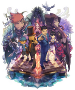 Box art Professor Layton vs. Phoenix Wright: Ace Attorney