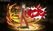 "Apollo Justice" card art Puzzle & Dragons