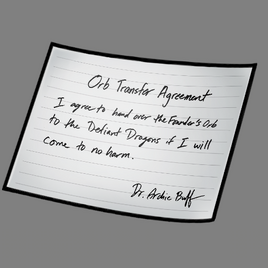 Orb Transfer Agreement