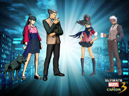 Phoenix Wright's Godot-inspired alternative color scheme in Ultimate Marvel vs. Capcom 3.