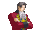 AAI Young Miles Edgeworth Thinking 2.gif