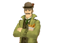 Tobias Gregson (The Adventure of the Unspeakable Story) "Is that right...?"