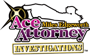 Ace Attorney Investigations- Miles Edgeworth logo