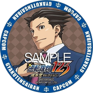 Phoenix Wright: Ace Attorney Trilogy promotional coaster 1