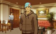 In Apollo Justice's memory during his disbarment