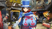 Trucy Wright and her Magic panties in 3D form