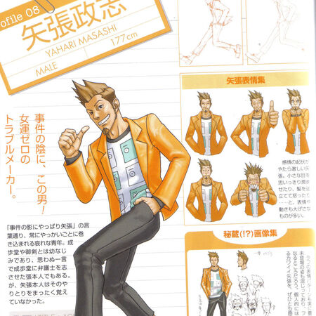 Larry Butz Image Gallery Ace Attorney Wiki Fandom
