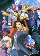 Poster art Phoenix Wright: Ace Attorney - Dual Destinies