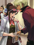 Klavier stealing Ema's snackoo's. (B's Log)