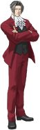 Full-body illustration (2) Ace Attorney Investigations 2: Prosecutor's Gambit